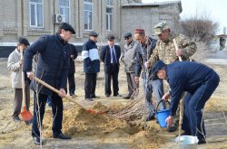 Тал егілді, көшелер тазартылды