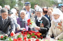 Қызылордада Жеңістің 70 жылдығы жасампаз жасақ шеруімен аталып өтті