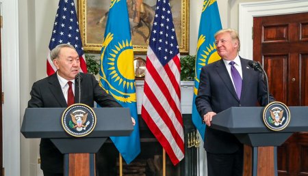 Елбасы Н.Назарбаев АҚШ Президенті Д.Трамппен кездесті