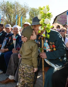 Мәңгі өшпейді майдангерлер ерлігі