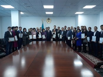 Мерекеде "Сыр бойы" газетінің қызметкерлері марапатталды