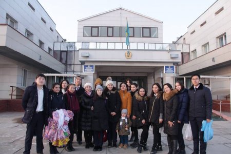 Балаларды оңалту орталығында болды