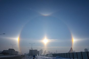 Аспаннан үш күн көрінді