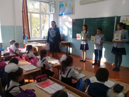 Қызылордалық тәртіп сақшылары балалар қауіпсіздігін қадағалауда