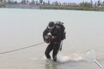 Құтқарушылар су астын қоқыстан тазартты