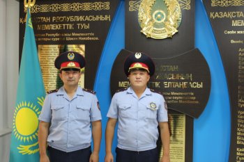 Көпқабатты үйдегі өртті тәртіп сақшылары сөндірді