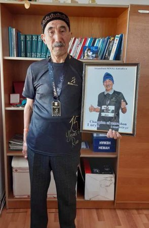 83 жастағы қазалылық Түркиядағы марафон жеңімпазы болды